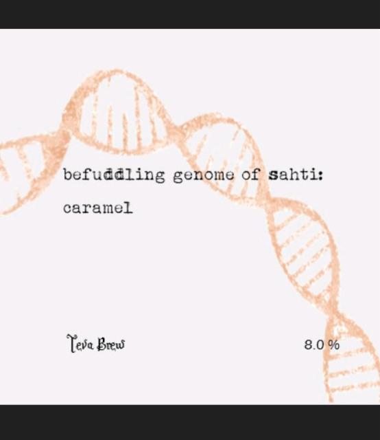 Befuddling Genome of Sahti: Caramel 8.0%, Teva Brew, Finland