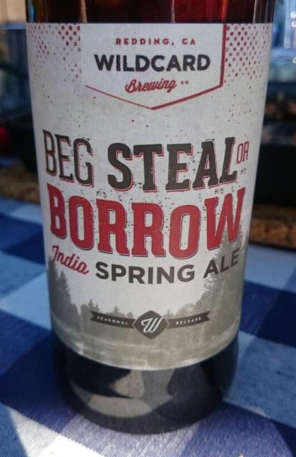 Beg Steal Or Borrow 5.4%, Wildcard Brewing Company, United States