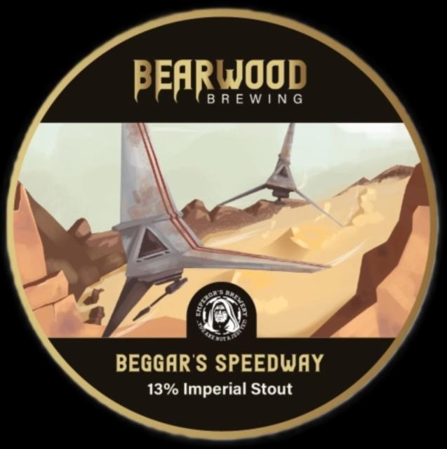 Beggar's Speedway 13.0%, Bearwood Brewing, England