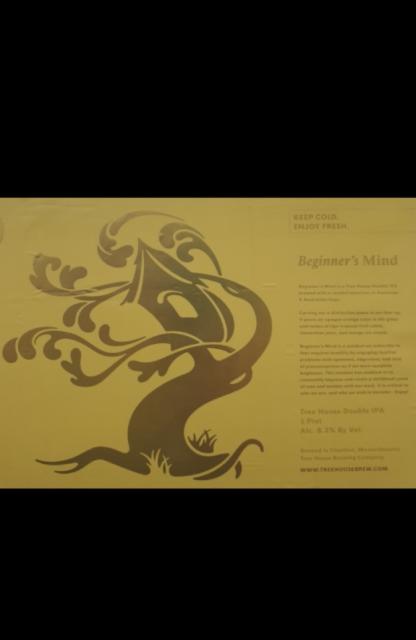 Beginner's Mind 8.2%, Tree House Brewing Company, United States