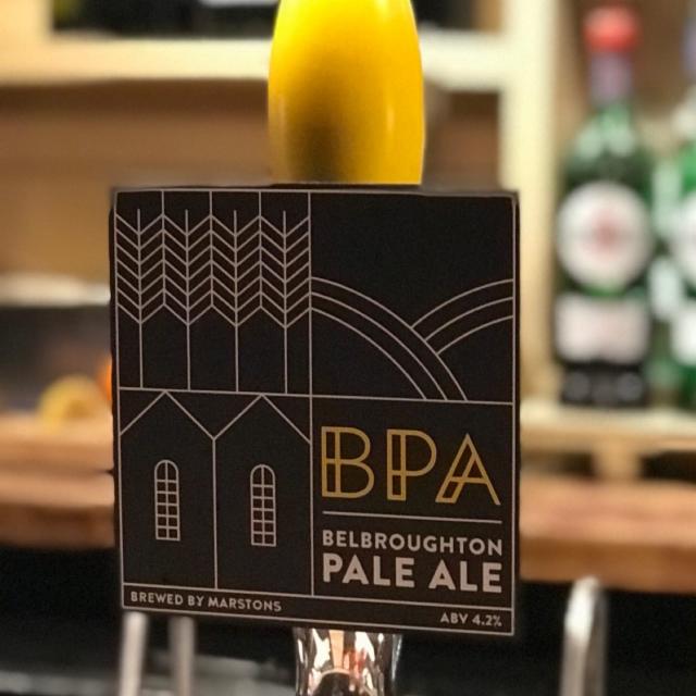 Belbroughton Pale Ale 4.2%, Marston's Brewery, England