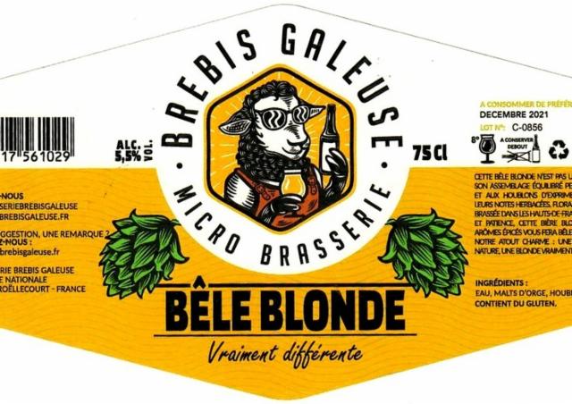 Bêle Blonde, Brasserie Brebis Galeuse [Closed]