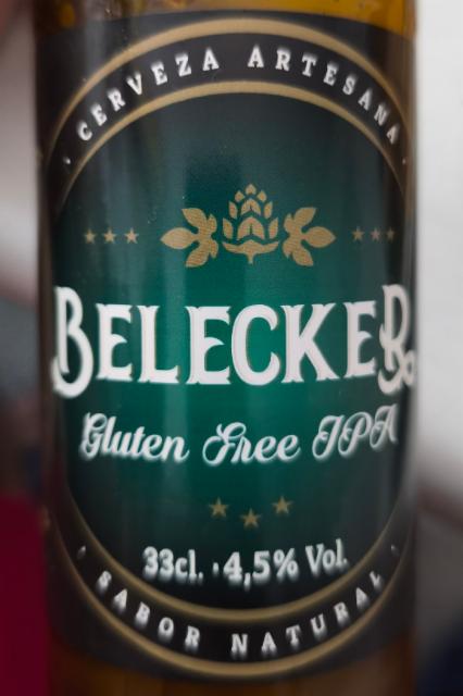 belecker gluten free ipa 4.5%, Cervezas belecker (el bierzo), Spain
