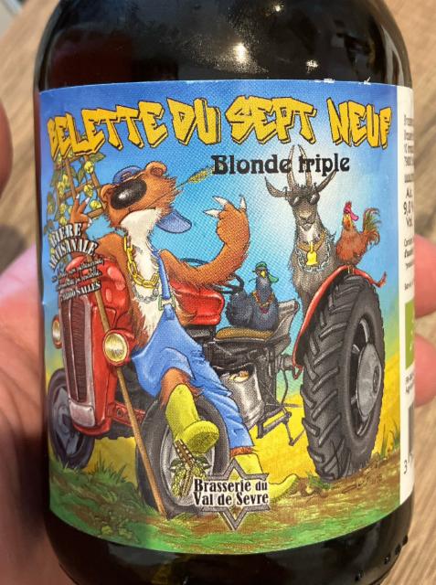 Belette triple 9.0%, Brasserie Du Val De Sèvre (La Belette), France