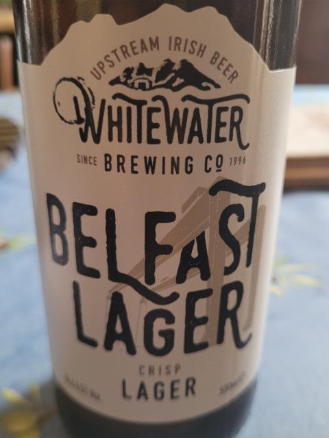 Belfast Lager, Whitewater Brewing