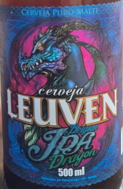 Belgian IPA Dragon 7.0%, Cervejaria Leuven, Brazil
