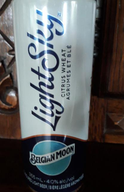 Belgian moon light sky 4.0%, Molson Coors, Canada