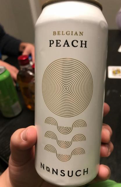 Belgian peach 6.9%, nonsuch brasserie brewery, Canada