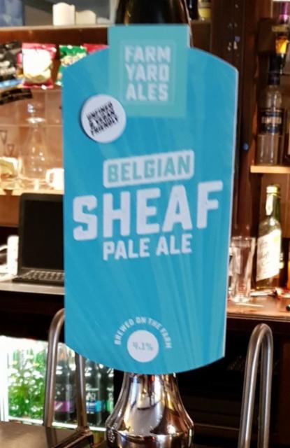 Belgian Sheaf Pale Ale 4.1%, Farm Yard Brew Co., England