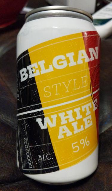Belgian Style White Ale 5.0%, State of Brewing, United States