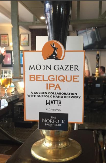 Belgique IPA 4.5%, Moon Gazer - Norfolk Brewhouse, England