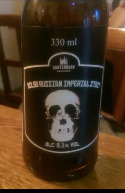 Belgo Russian Imperial Stout 9.1%, Canterbury Brewers, England