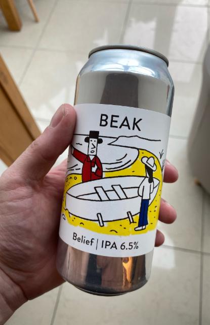 Belief 6.5%, Beak Brewery, England
