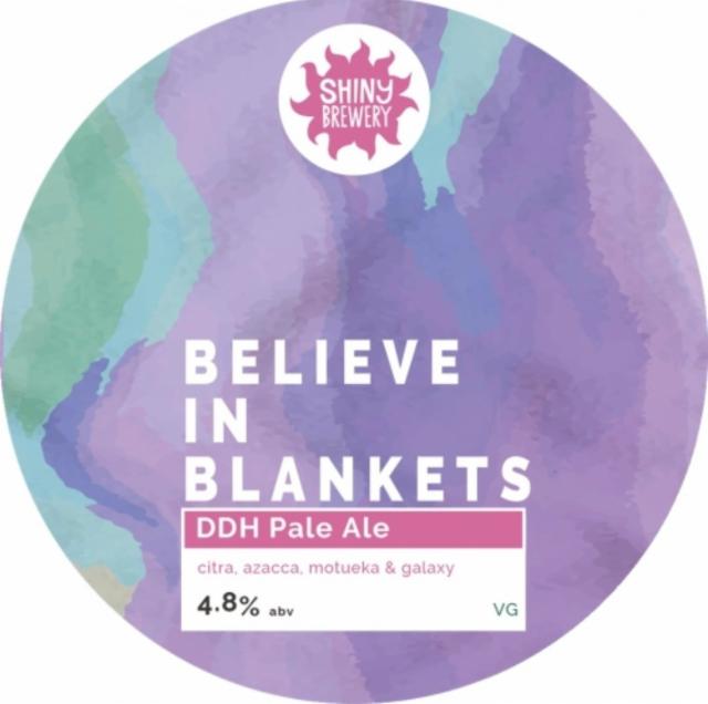 Believe In Blankets 4.8%, Shiny Brewing, England