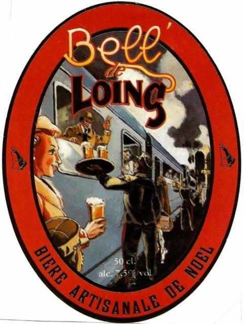 Bell' De Loing De Noël 8.0%, Brasserie Des Râteliers (Bell' De Loing), France