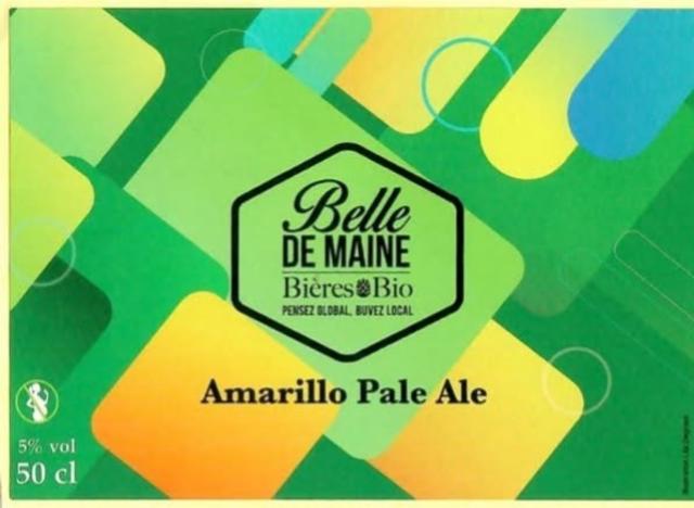 Belle De Maine Amarillo Pale Ale 5.0%, Belle De Maine, France