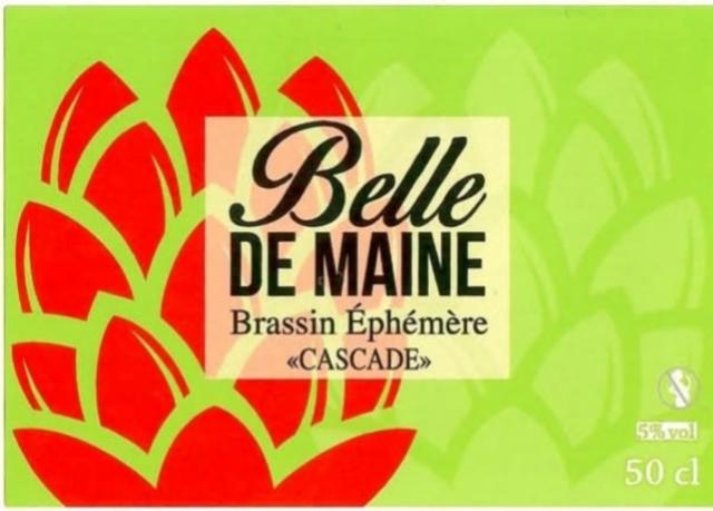 Belle De Maine Single Hop Cascade 5.0%, Belle De Maine, France
