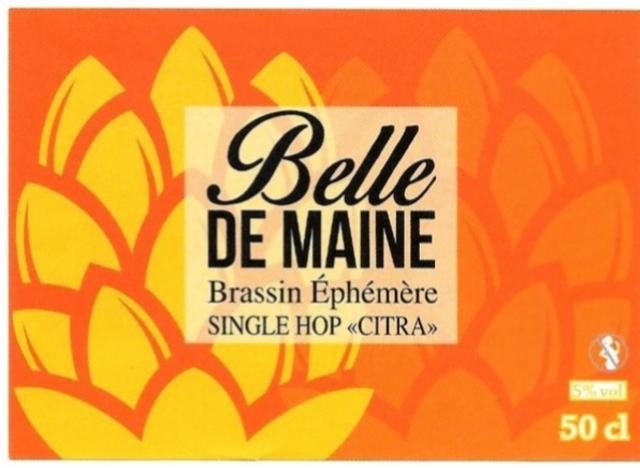 Belle De Maine Single Hop Citra, Belle De Maine