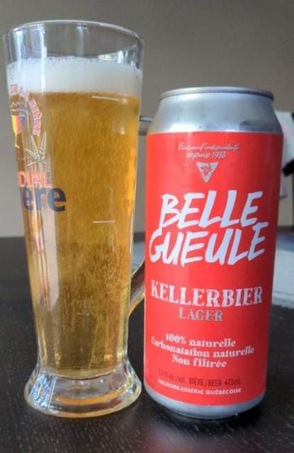 Belle Gueule Kellerbier 5.2%, Brasseurs RJ, Canada