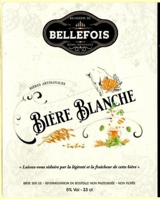 Bellefois Blanche 5.0%, Brasserie De Bellefois, France