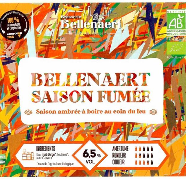 Bellenaert saison fumée 6.5%, Brasserie Bellenaert, France
