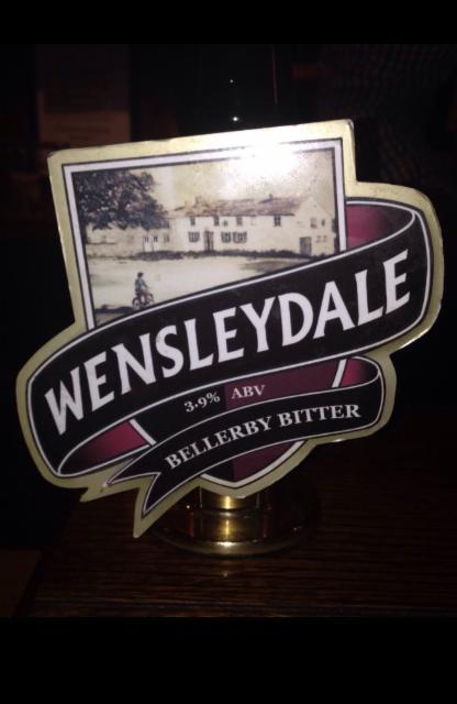 Bellerby Bitter 3.9%, Wensleydale Brewery, England