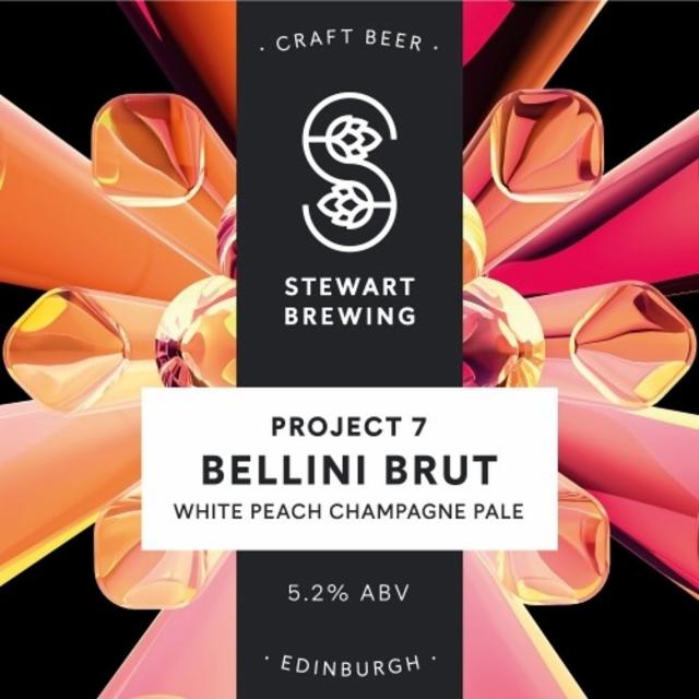 Bellini Brut 5.2%, Stewart Brewing, Scotland