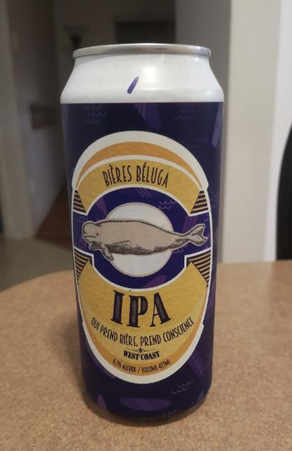 Beluga west coast ipa 6.7%, Les bières Beluga ltée., Canada