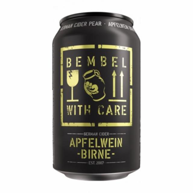 Bembel with Care Apfelwein Birne 3.3%, Kelterei Krämer GmbH, Germany