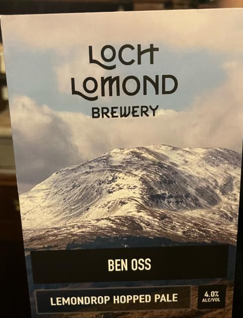 Ben Oss 4.0%, Loch Lomond Brewery, Scotland