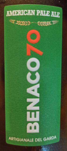 Benaco 70 American Pale Ale 5.0%, benaco 70, Italy