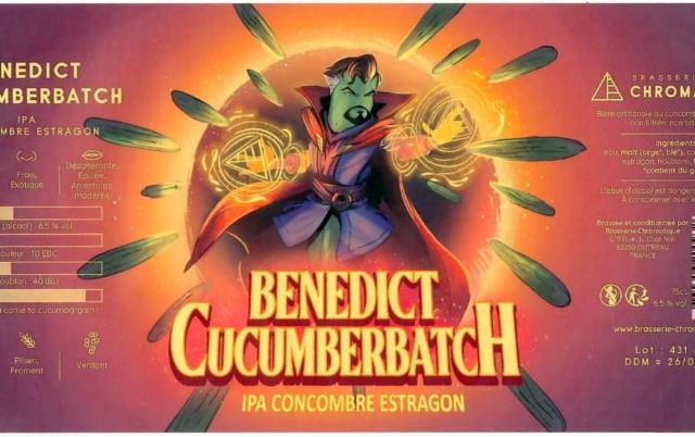 Benedict Cucumberbatch 6.5%, Brasserie Chromatique, France