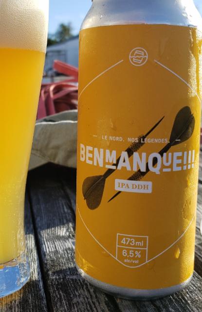 BENmANQuE!!! 6.5%, Microbrasserie St-Pancrace, Canada