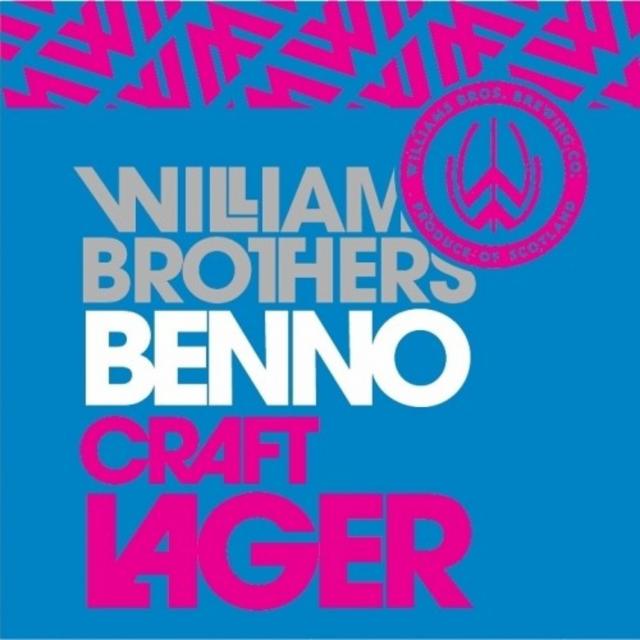 Benno 4.4%, Williams Bros. Brewing Co., Scotland