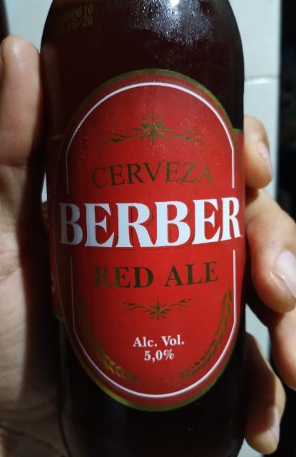 Berber Red Ale 5.0%, cerveceria berber, Mexico