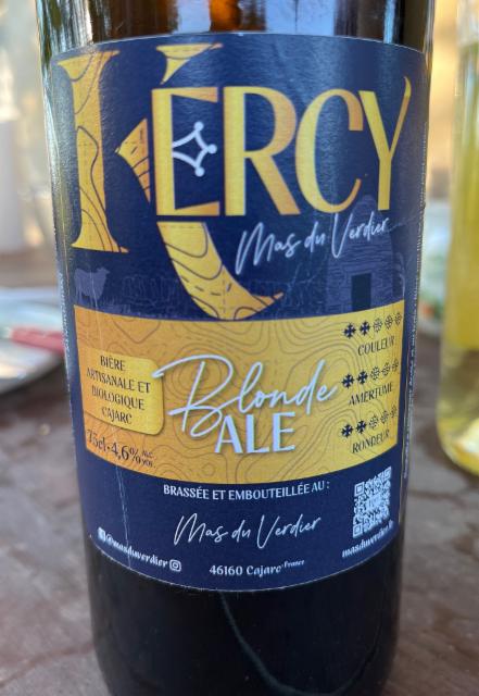Bercy Blonde Ale, KOS - Mas Du Verdier