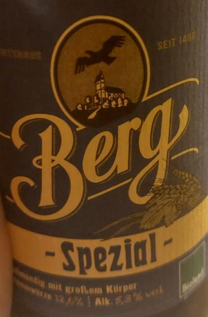 Berg Brauerei Spezial 5.3%, Berg Brauerei Ulrich Zimmermann, Germany