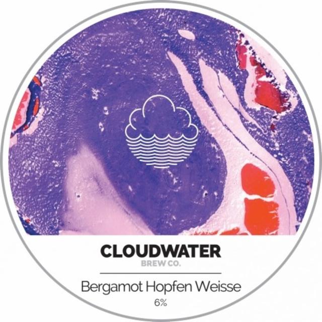 Bergamot Hopfen Weisse 6.0%, Cloudwater Brew Co., England