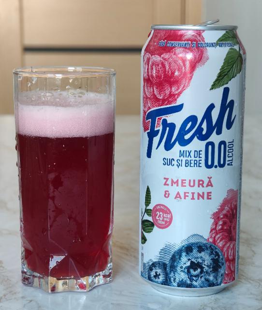 Bergenbier Fresh Zmeură & Afine 0.0%, Bergenbier S.A. (Molson Coors), Romania