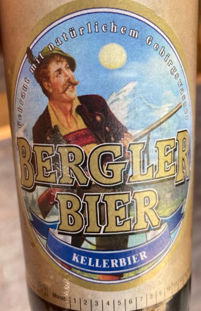 Bergler Bier Kellerbier 5.0%, Memminger Brauerei, Germany