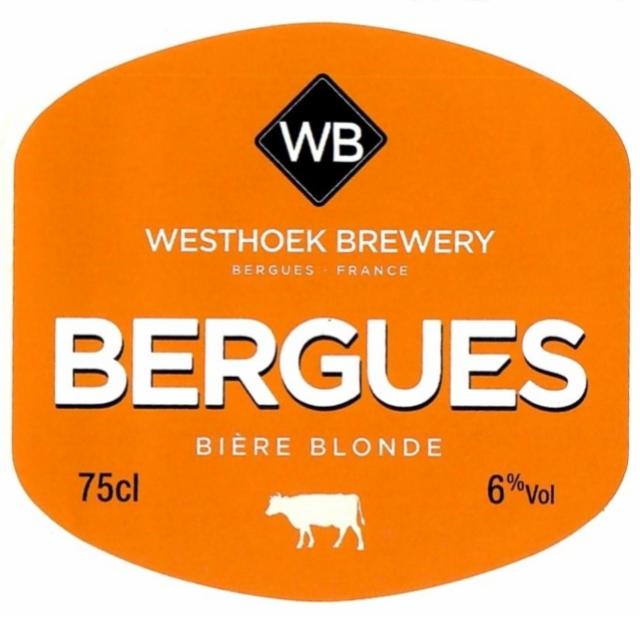 Bergues Blonde 6.0%, Westhoek Brewery, France