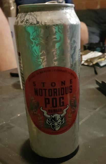 berlin p.o.g 5.0%, Stone Brewing (Berlin), Germany
