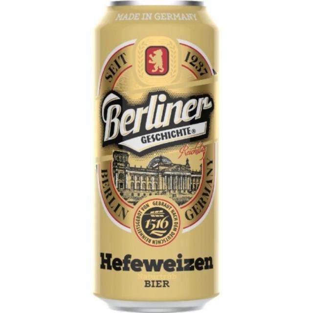 Berliner Geschichte Hefeweizen 5.2%, Privatbrauerei Eibau, Germany