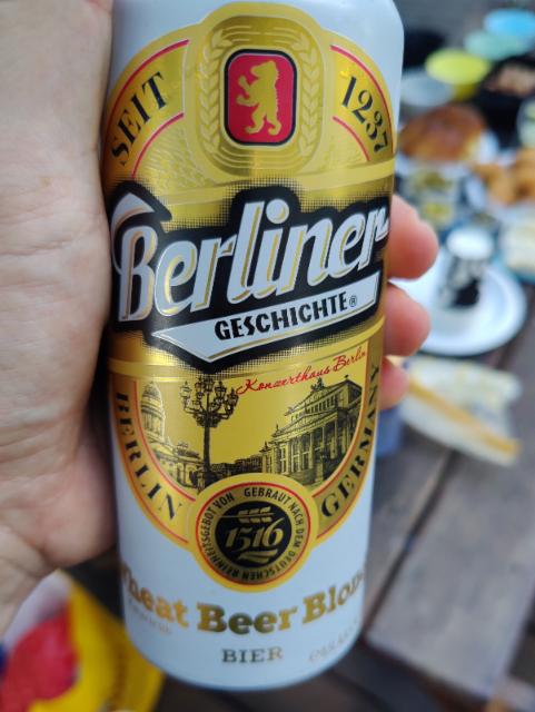 Berliner Geschichte Wheat Beer Blond 5.2%, Privatbrauerei Eibau, Germany