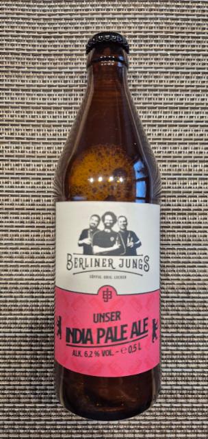 Berliner Jungs Unser India Pale Ale, Brewer's Tribute