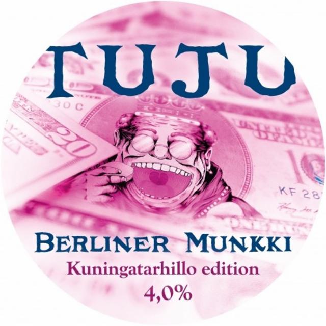Berliner Munkki Kuningatarhillo Edition 4.0%, Panimoyhtiö Tuju, Finland