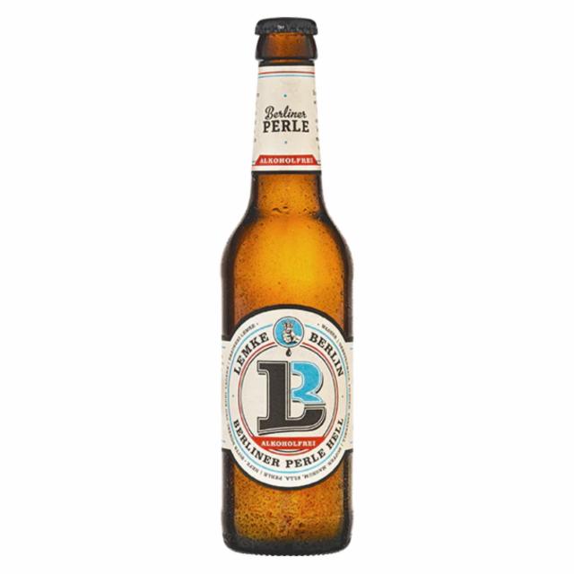 Berliner Perle Hell alkoholfrei 0.5%, Brauerei Lemke, Germany