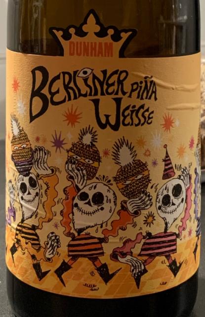 Berliner Piña Weisse 4.2%, Brasserie Dunham, Canada