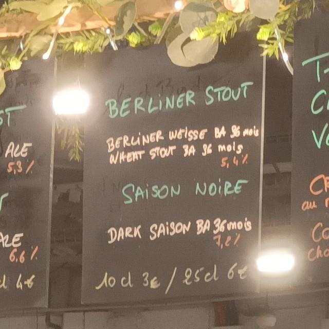 Berliner stout 5.4%, Longue Vie, France