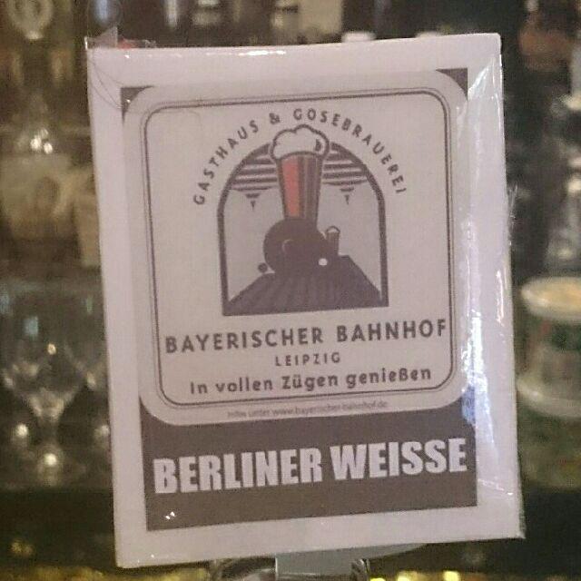 Bayerischer Bahnhof Berliner Weisse 3.1%, Gasthaus & Gosebrauerei Bayerischer Bahnhof, Germany